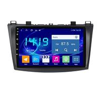 YFYANFEI Autoradio 2 DIN Bluetooth per Mazda 3 2009-2013 Plug-And-Play 9 Pollici HD Touch Screen Auto Radio Supporto Controllo del Volante modalità Specchio Telecamera,8 Core 4G+WiFi 4G+64G
