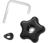 YG Culture 114-3779 & 136-7130,107-3844 Kit di viti con pomello e bullone di bloccaggio compatibile con tosaerba Toro/spazzaneve, per spazzaneve Power Clear da 53,3 cm e SnowMaster da 61 cm