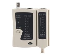 YG468B Cable Tester Professional RJ45 + BNC Cable Tester Test rapido accurato Strumento di test del cavo del telefono di rete con custodia