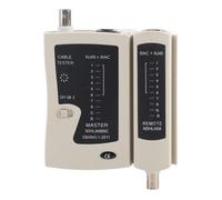 Yg468B Tester per cavi professionale Rj45 Bnc Test veloce e accurato Strumento per cavi di rete telefonica, rilevatore di cavi patch LAN coassiale Ethernet con indicatore