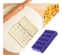 Ygapuzi 25 cavità GoldFish Cracker Cookie Cutter, Mini plastica pesce biscotto tagliabiscotti per Homemade Tiny Treats cottura, alimenti a forma di pesce, biscotti animali (Viola)