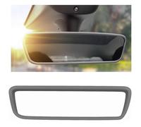 Ygapuzi Telaio protettore dello specchietto retrovisore dell'auto, Silicone Auto interno specchio retrovisore copertura bordo protettivo Trim Cover compatibile con il modello 3 / Y Accessori (Grigio)
