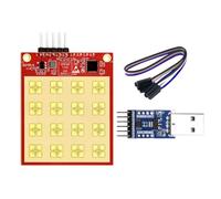 YGBWAOV 24G Modulo Sensore Radar di Rilevamento del Livello Liquido LD2413 Modulo Sensore di Misurazione di Alta Precisione Non A Contatto Modulo Radar B