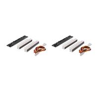 YGBWAOV 2X Mini Dual Indicatore di Livello Un 12 LED Barra VU Meter Scheda Amplificatore Stereo Scheda velocità della Luce Regolabile con AGC(A)