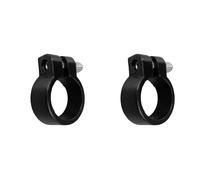 YGBWAOV 2X Supporto per Piatti Memory Lock, Morsetto per Batteria Multifunzione per Parti di Strumenti Musicali A Percussione Nero