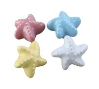 YGBWAOV 4 Pomelli per Cassetti In Porcellana, 4 Pomelli per Mobili da Cucina In Ceramica, Maniglie per Porte Della Cucina, Pomelli per la Camera Dei Bambini, Maniglie per e Guardaroba.