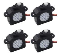 YGBWAOV 4 Pz 2.1g Mini Micro-Type Servo Rotazione di 180 Gradi -S0020 2g Mini Servomotore In Plastica 4.8V-6V