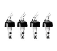 YGBWAOV 4X Versatore Automatico per Bottiglie Dosatore per Vino in Plastica Trasparente Dispenser per Cocktail di Vino con Liquore Liquido per Whisky A Misurazione Rapida