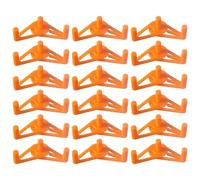YGBWAOV 50PCS Clip per Addestramento Piegatubi per Rami di Piante Clip per Allenatore da Giardino Supporto Regolabile A 360° per Strumenti per Allenamento Sforzo Facile Installazione Giallo
