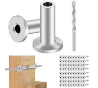 YGBWAOV 80 Pezzi di Manicotti di Protezione In Acciaio Inossidabile per Ringhiere In Metallico da 1/8 di Pollice, Protezione di Marino T316 per In Legno A