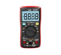 YGBWAOV AN8009 Retroilluminazione LCD Multimetro Tester Voltmetro Metro Portatile Rilevatore Intelligente Multifunzionale Rosso