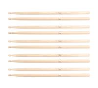 YGBWAOV Bacchette da Batteria In Legno Massiccio per la Pratica Degli Esercizi Sulle Bacchette da Batteria Jazz, Adatte Ai Bambini Strumenti A Percussione.