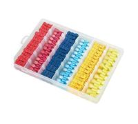YGBWAOV Connettore di Diramazione Della Principale Della Principale di Tipo T Ant Clamp 480 Pezzi Inserto In Nylon Terminale Pressato A