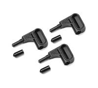 YGBWAOV Connettore Magnetico per Multimetro 4mm Banana Plug Strumento di Misurazione Componente Sonda Magnetica Terminale Sonda Magnetica Nera