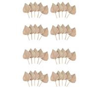 YGBWAOV Decorazioni per La Camera con Foglie Palma Essiccate 40 Pezzi - 45,7 cm Altezza X 25,4 cm Larghezza Grande Decorazione nel Foglia Palma Naturale per Un Bellissimo Look Boho