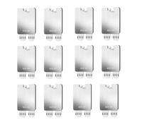 YGBWAOV Grucce per Cornici da Appendere Danni, Ganci per Appendere Quadri Che Non Danneggiano La Pittura Murale, Grucce da Parete per Quadri, Confezione da 12