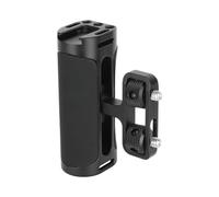 YGBWAOV Impugnatura Laterale Universale con Doppio Supporto A Vite da 1/4 In-20 per La Mano Sinistra- per L'Impugnatura della Gabbia della Fotocamera Monitoe