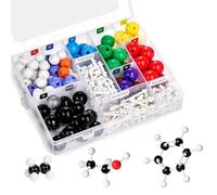 YGBWAOV Kit di Modelli Molecolari (238 Pezzi) Regalo di Scienza Molecolare per Studenti e Insegnanti di e Inorganica