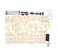 YGBWAOV Kit Robotico di Benvenuto Intelligente Dual-Programmabile per Giovani Kit di Scienza Fai-da-Te per L'Educazione Steam.