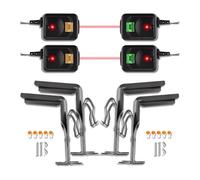 YGBWAOV Kit Staffa Occhiello SafetySensor 2X 820CB, Apriporta da Garage Dal 1997 In Poi, Sostituzione 41A5034 A