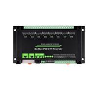 YGBWAOV Modulo Relè A 8 Canali Doppia Porta Ethernet Protocollo Modbus RTU Supporto Poe Porta di Rete Comunicazione A Cascata
