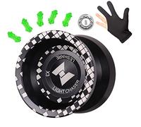 YGBWAOV Non Risponde Light Chaser X3 Yo-Yo Competitivo, Yoyo in Lega per Principianti, Trucchi e Pratica con e Corde