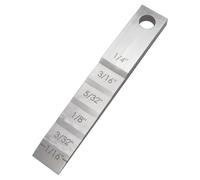 YGBWAOV Pipefitter Tools 2130 Calibro Distanziatore per Tubi Piccolo Calibro A Gradini Calibro A Cuneo per Saldatura di Spaziatura Dei Tubi