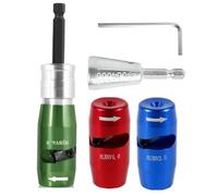 YGBWAOV Spellafili e Twister, Spelafili Elettrici 2 In1 e Strumento di Crimpatura Spelafili Elettrici Portatili per Trapano Elettrico