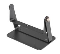 YGBWAOV Supporto per Proiettore con Montaggio A Doppio ASSE, Design 3in1 con 265mm di Spazio Interno, Base per Installazione su Scrivania/Parete-Soffitto in Metallo.