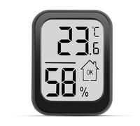 YGBWAOV Termometro Elettronico da Interno per la Misurazione Della Temperatura e 'Umidità In Casa. Misuratore di Umidità Digitale per L'Interno Della Casa e la Camera da Letto.