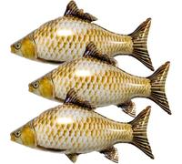 YGCHEN Palloncini Pesce Decorazione per Feste di Compleanno Palloncino Foil Carpa Pesci Alluminio Palloncini Baby Shower Mare Animale Palloncino Decorazioni per Feste 3 Pezzi