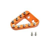 YgDssacc Accessori for Moto CNC Piastra di Punta del Pedale del Freno Posteriore Compatibile con XC XCF XCW SX SXF EXC EXCF TPi 6Day 250 300 350 2017-2023(Orange 02)