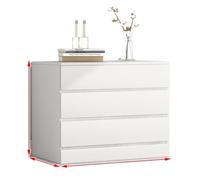 YGDYFDC Armadietti Moderni Cassettiera Armadietto for Camera da Letto Armadietto for Cassetti Armadietto for La Casa Armadietto for La Casa Soggiorno Armadietto da Parete Piccoli Armadietti(White,B)