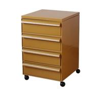 YGDYFDC Armadietti Moderni Comodino Semplice, Mobiletto Con Cassetti Medievale, Carrello Mobile, Mobiletto For Camera Da Letto, Mobiletto Domestico Piccoli Armadietti(Orange,B)
