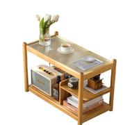 YGDYFDC Tavolino da Salotto Tavolino Da Caffè, Tavolino Laterale, Mobiletto Laterale For Il Tè Mobile For La Casa, Tavolino, Semplice Scaffale Con Ruote Tavolino(Beige)