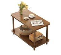 YGDYFDC Tavolino da Salotto Tavolino Tavolino Soggiorno Tavolino da tè Armadietto laterale Tavolino semplice quadrato Tavolino portaoggetti Tavolino(Brown,A)