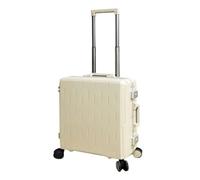 YGDYFDC Valigia Valigia for Uomo E Donna Valigia for Trolley con Codice D'imbarco da 24 Pollici Valigia con Gancio Laterale con Telaio in Alluminio Valigia Grande(Yellow,20in)