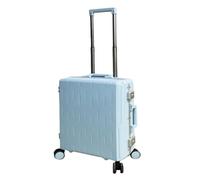 YGDYFDC Valigia Valigia For Uomo E Donna Valigia For Trolley Con Codice D'imbarco Da 24 Pollici Valigia Con Gancio Laterale Con Telaio In Alluminio Valigia Grande(Blue,28in)