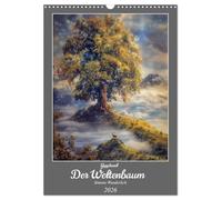 Yggdrasil - Der Baum des Lebens (Wandkalender 2026 DIN A3 hoch), CALVENDO Monatskalender: Der Baum des Lebens in wunderschönen Variationen! Fantasy vom Feinsten!