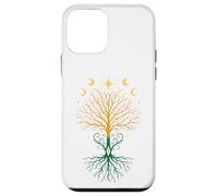 Yggdrasil e Fasi Lunari Simbolo Spirituale e Pagano Custodia per iPhone 12 mini