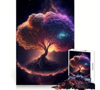 Yggdrasil L'Albero della Vita Puzzle da 1000 pezzi per adolescenti Chiarezza mentale Passatempo rilassante Incastro perfetto Regalo per le vacanze (50x75cm)