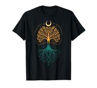 Yggdrasil Occulto, Luna, Radici e Simboli Sacri Maglietta