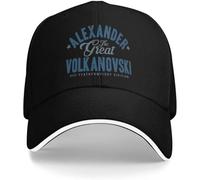 YGHAOWKJR Berretto da baseball classico Alexander "The Great" Volkanovski, cappello da sole, cappello divertente in cappello da camionista, cappelli da sole per donne e uomini
