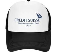 YGHAOWKJR Classic Credit Suisse Risk Management Department Cappello da baseball Anime Cappello da sole per compleanno uomo donna