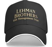 YGHAOWKJR Classico Risk Management Lehman Brothers Cappellino da baseball casual Spring Trucker Cappello Sport Snapback Cap Unisex-Teens Fun Baseball Cap Regalo