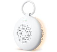YGiTK Mini Macchina Rumore Bianco Portatile 12 Suoni Rilassanti 3 Impostazioni del Timer Regalo per Bambini/Asili Nido/Dormire/Yoga Meditazione-con Anello da Appendere