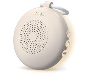 YGiTK White Noise Machine - Mini macchina audio con 12 suoni calmanti, 3 tempi, funzione di memoria USB-C ricaricabile, portatile, per bambini, adulti, bambini, albicocca
