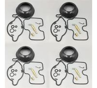 YGJRXF Kit di Riparazione Carburatore per CB600F CB 600 F 1998 1999 2000 2001 2002 2003 2004 2005 2006 Membrana Stantuffo S&istema Carburante Moto