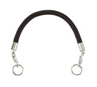 YGLEEULI 2 Pezzi da Donna Borse Cinturino Tessuto Corda in Pelle Manici Borsa Tracolla Tracolla Fai da Te Fatti a Mano sostituire Accessori Borsa a Catena 30-60 cm per Borse(Brown,60cm)