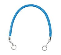 YGLEEULI 2 Pezzi da Donna Borse Cinturino Tessuto Corda in Pelle Manici Borsa Tracolla Tracolla Fai da Te Fatti a Mano sostituire Accessori Borsa a Catena 30-60 cm per Borse(Blue,50cm)